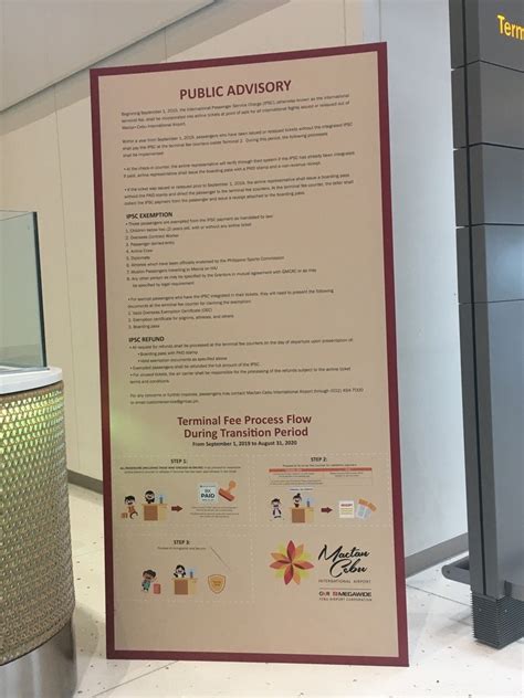 terminal fee mactan airport 2024|Airport facilities .